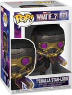 Funko Pop! Marvel What If...? - (871) T'Challa Star-Lord Vinyl Figure 9Cm