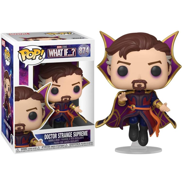 Funko Pop! Marvel What If...? - (874) Doctor Strange Supreme Vinyl Figure 9Cm