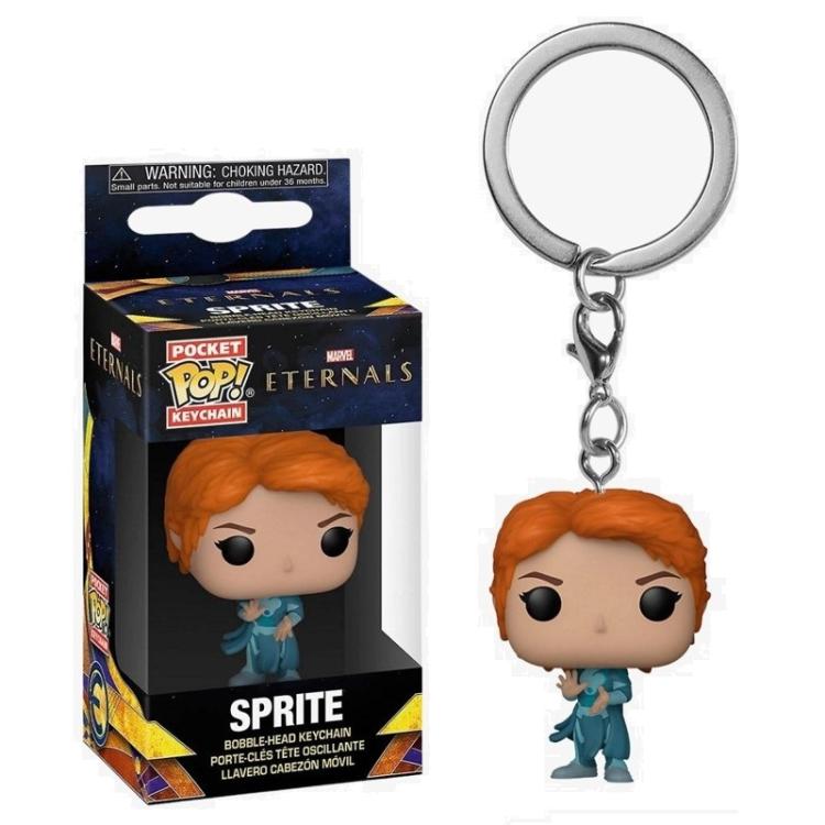 Funko Pop! Keychain Marvel - The Eternals (Sprite) Pocket Keychain Disney