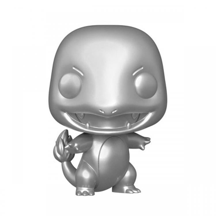 Funko Pop! Games Pokémon 455 Charmander Figure Vinyl Pop Chrome Limited Edition