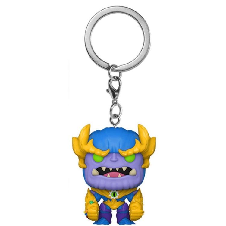 Funko Pop! Pocket Marvel Monster Hunters (Thanos) Series Keychain Vinyl Figure