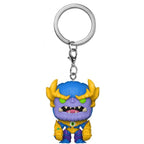 Funko Pop! Pocket Marvel Monster Hunters (Thanos) Series Keychain Vinyl Figure