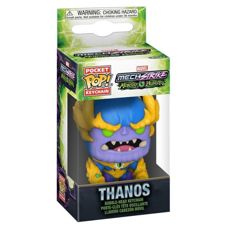 Funko Pop! Pocket Marvel Monster Hunters (Thanos) Series Keychain Vinyl Figure
