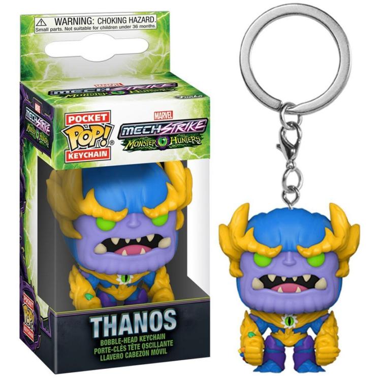 Funko Pop! Pocket Marvel Monster Hunters (Thanos) Series Keychain Vinyl Figure