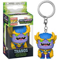 Funko Pop! Pocket Marvel Monster Hunters (Thanos) Series Keychain Vinyl Figure