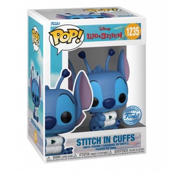 Funko Pop! Disney Lilo & Stitch - (1235) Stitch In Cuffs (Exclusive) 9 cm