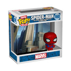 Funko Bitty Pop! Deluxe - Marvel (160) Spiderman (Paesaggio Urbano) Vinyl Figure