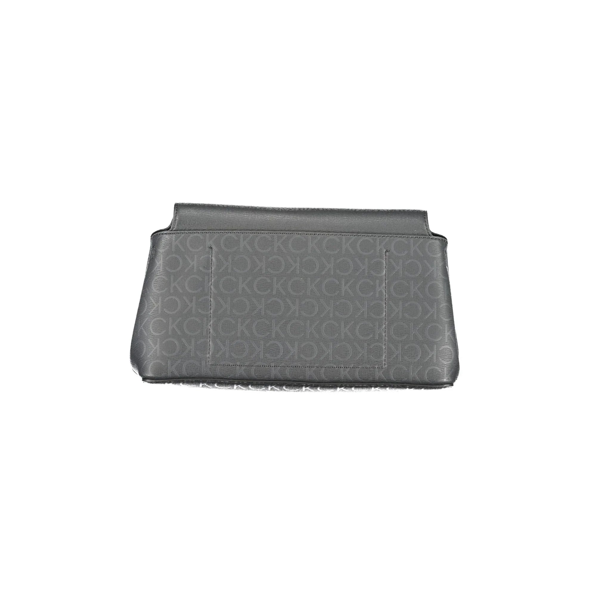 Calvin Klein Women's Black Crossbody Bag with Snap Closure