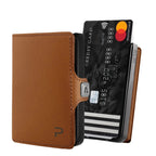 KLIK Mini with Coin Purse Mirum Cognac