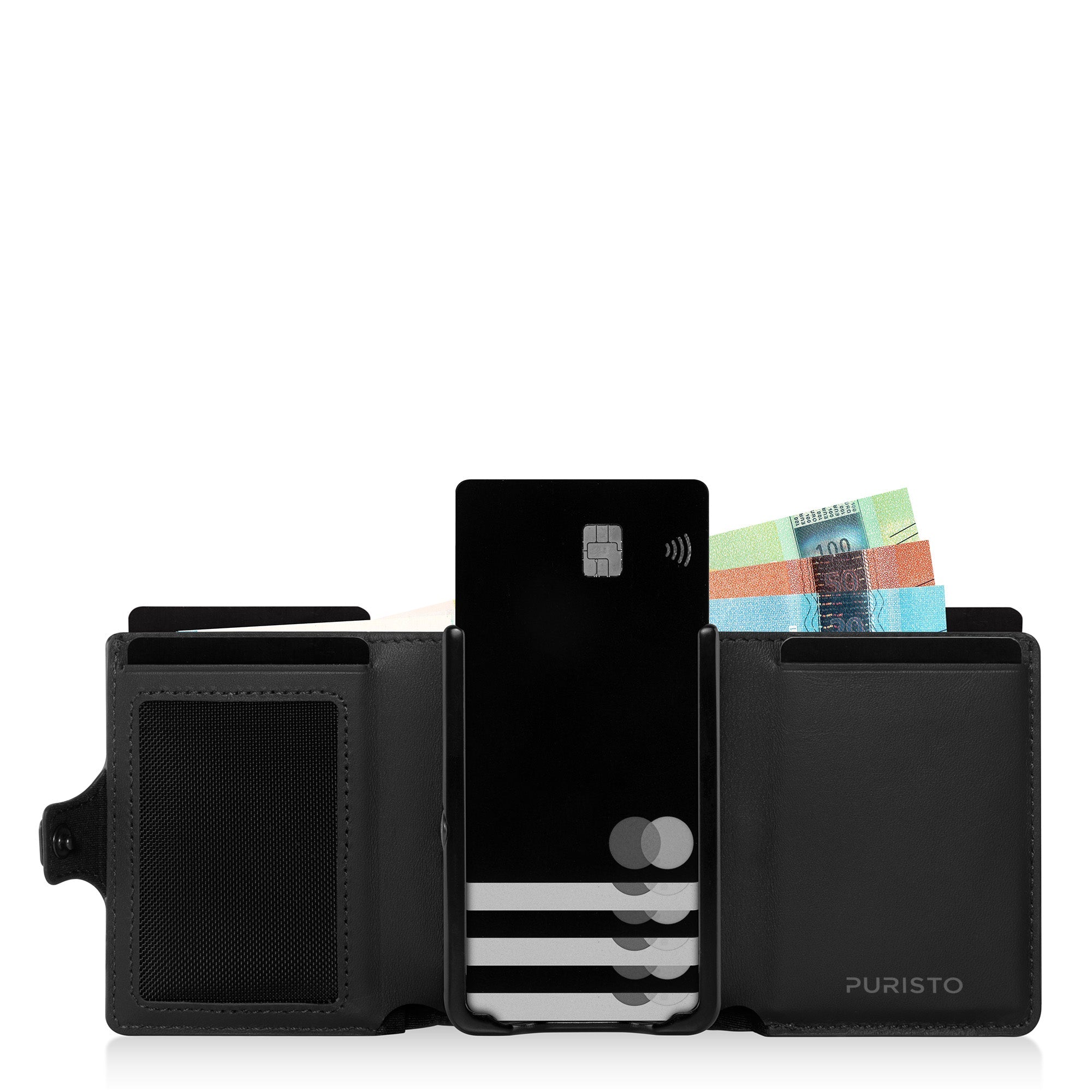 KLIK Classic with XL Coin Pocket Mirum Black