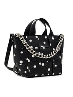 DESIGUAL Borsa Donna Nera a Mano e Spalla con Tracolla Catena
