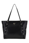 GUESS JEANS Women's Black Levia Shoulder Bag with Outer Pocket