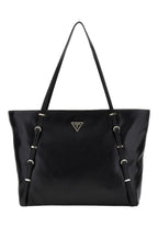 GUESS JEANS Women's Black Levia Shoulder Bag with Outer Pocket