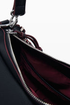 DESIGUAL Women's Black Manhattan Pespuntes Zarauz Shoulder Bag