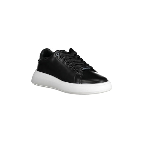 CALVIN KLEIN Women's Black Sneakers with Contrast Details