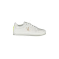 CALVIN KLEIN Scarpe Sneakers Donna Bianche con Dettagli a Contrasto e Logo