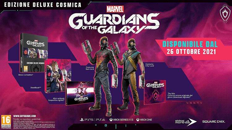 Marvel Guardians Of The Galaxy Ps5 Game Italian Guardians Of The Galaxy New