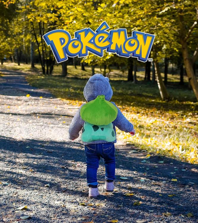 Cypbrands Plush Backpack Pokemon Bulbasaur 35 Cm Stuffed Animal Toy Puppet