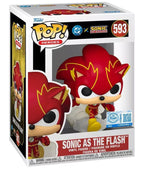Funko Pop! Heroes DC X Sonic the Hedgehog - (593) Sonic As Flash Figure 9cm