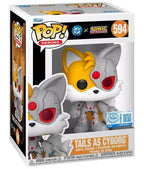 Funko Pop ! Heroes DC X Sonic the Hedgehog - (594) Tails As Cyborg 9cm