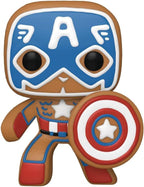 Funko Pop! Marvel Holiday (933) Gingerbread Captain America Vinyl Figure 9cm
