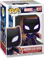 Funko Pop! Marvel Holiday (937) Gingerbread Black Panther Vinyl Figure 9cm