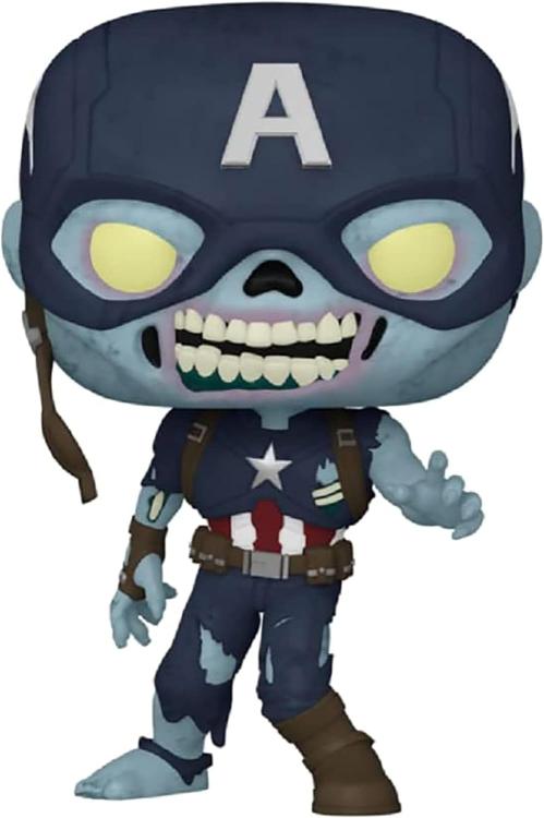 Funko Pop! Marvel What If...? - (948) Zombie Captain America Exclusive Figure