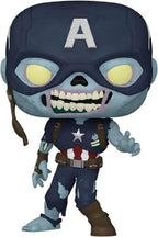 Funko Pop! Marvel What If...? - (948) Zombie Captain America Exclusive Figure