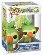 Funko Pop! Games Pokemon - (957) Grookey 9cm Collectible Vinyl Figure