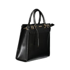 GUESS JEANS Women's Black Handbag with Logo and Shoulder Strap SESTRI LOGO