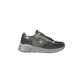 BLAUER Sneakers Uomo Nere con Dettagli a Contrasto e Logo