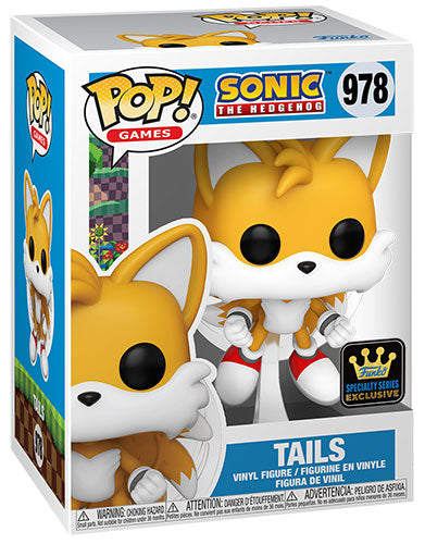 Funko Pop! Games Sonic The Hedgehog - (978) Tails Fly Specialty Series Figure