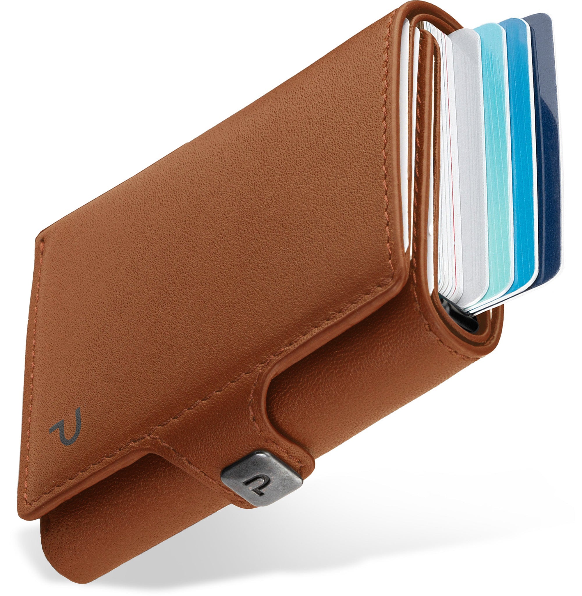 KLIK Classic with XL Coin Pocket Mirum Cognac