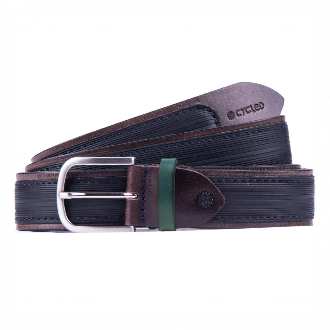 Supercorsa Cycled Leather Belt - 09