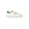 BLAUER Sneakers Uomo Bianche con Dettagli Verdi e Logo