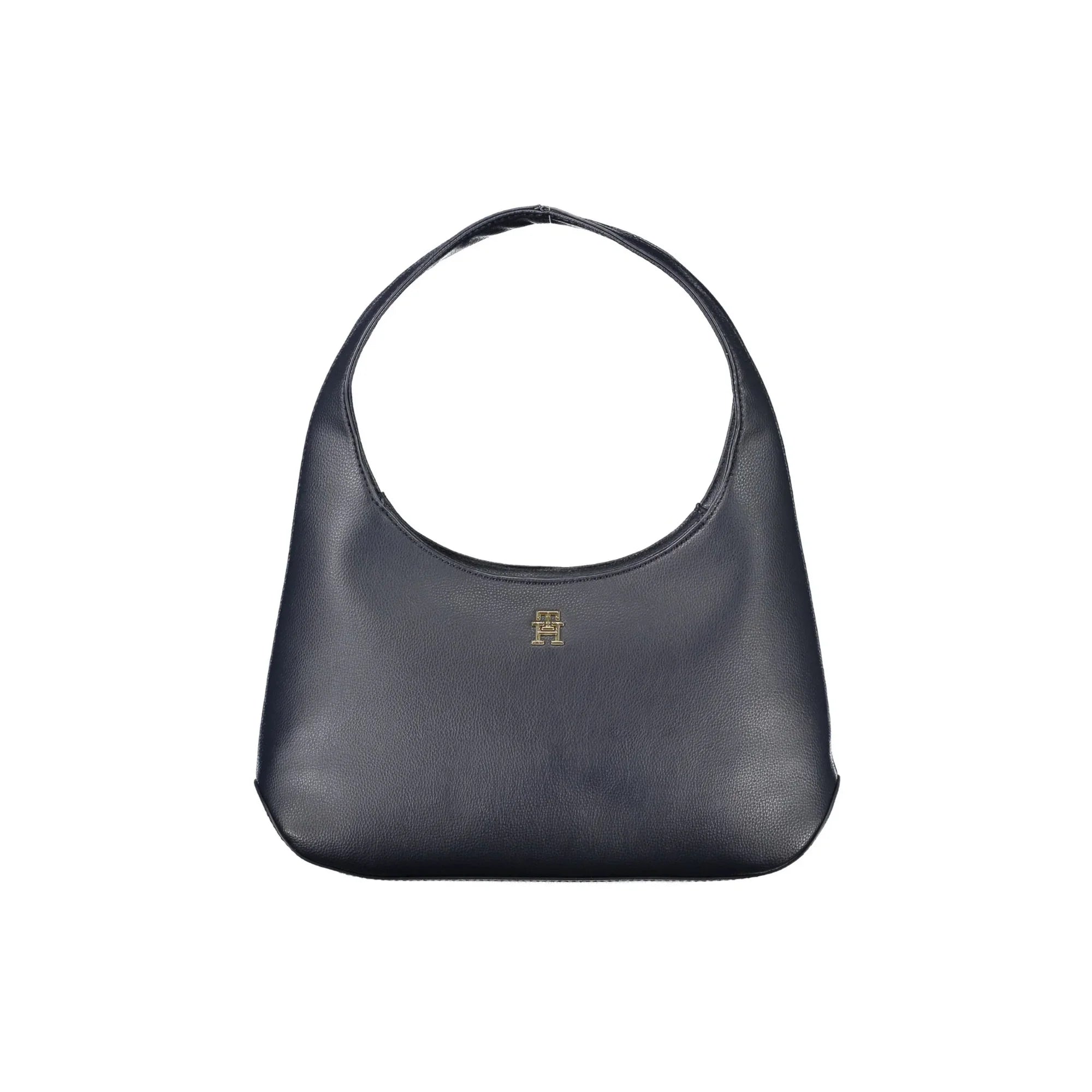TOMMY HILFIGER Women's Black Shoulder Bag with Zip