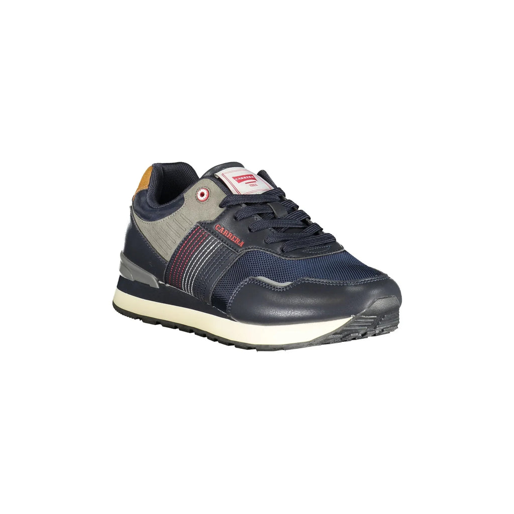 CARRERA Sneakers Uomo Blu con Dettagli a Contrasto e Logo