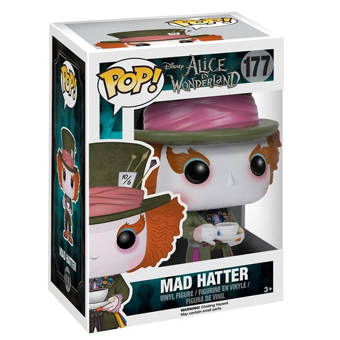 Funko Pop! Disney: Alice In Wonderland (177) Mad Hatter Figure