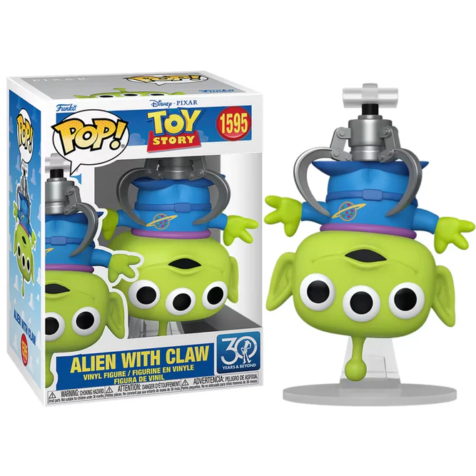 Funko Pop! Disney Pixar - Toy Story - (1595) Alien With Claw Vinyl Figure 10cm Figurine