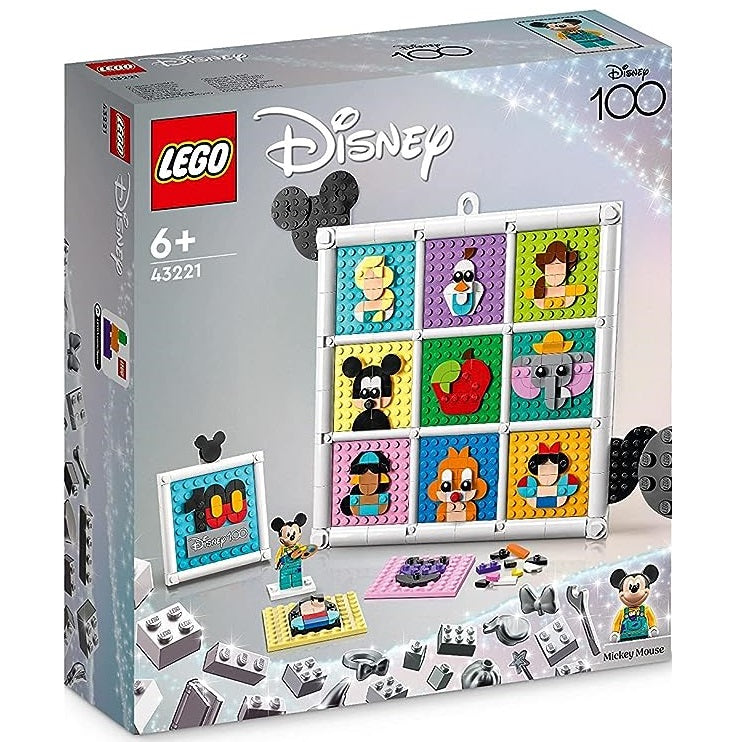 Lego 100 Years of Disney Icons (43221) Set 72 Ideas Minifigure Characters Mickey Mouse