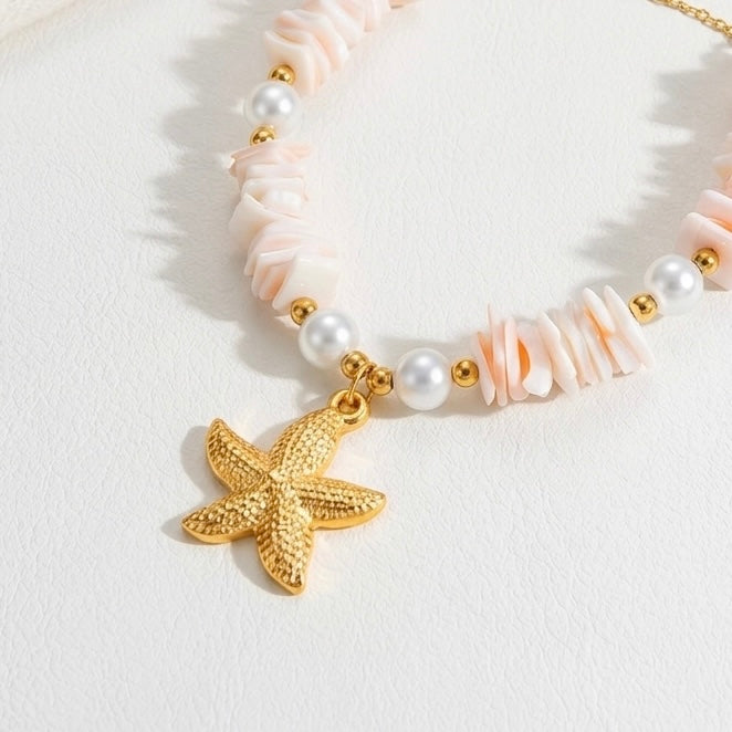 Collana con stella marina
