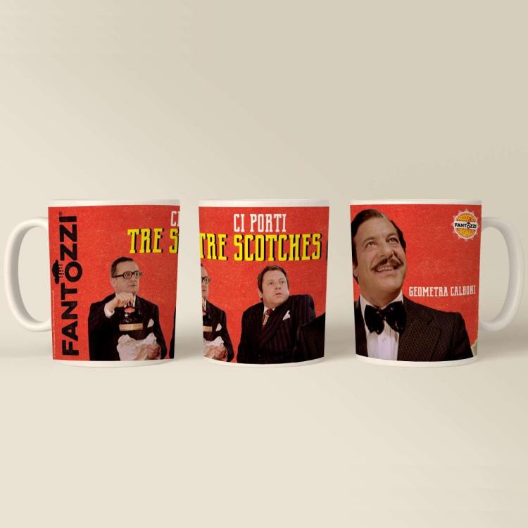 Infinite Statue - Fantozzi "Three Scotches" Mug Ceramic Tea Coffee Cup