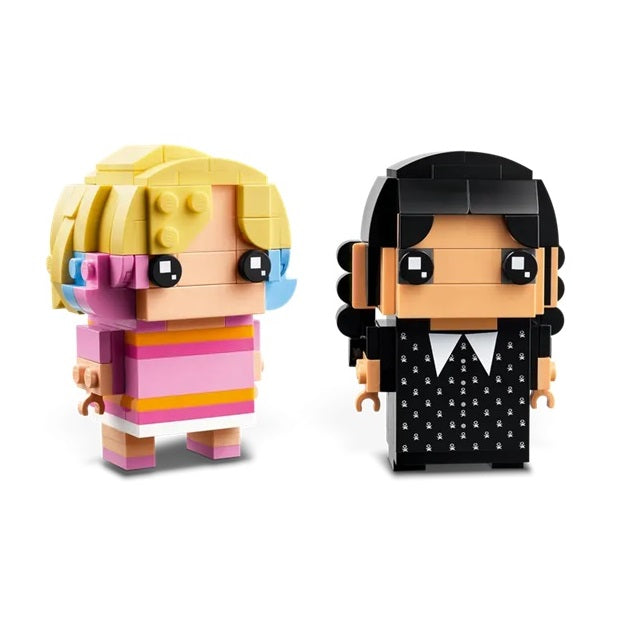 Lego - Brickheadz 40750 Wednesday (Enid & Wednesday) Wednesday 252+253 Pcs - 505 Pcs