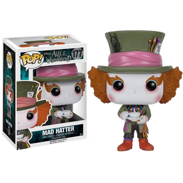 Funko Pop! Disney: Alice In Wonderland (177) Mad Hatter Figure