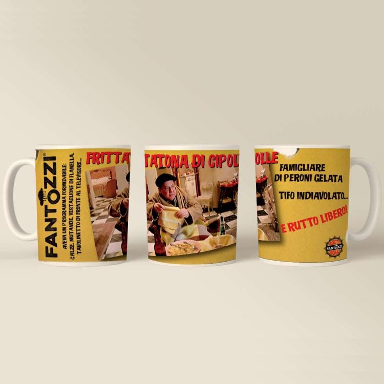 Infinite Statue - Fantozzi "Onion Frittata" Ceramic Mug Tea Coffee