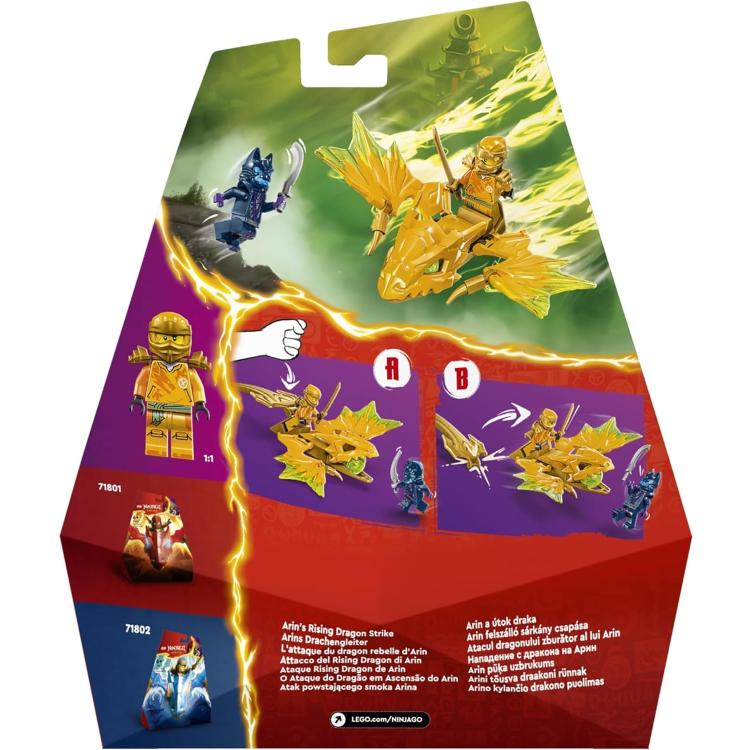 LEGO Ninjago Arin's Rising Dragon Strike 71803 Building Action Figure 27 Pcs