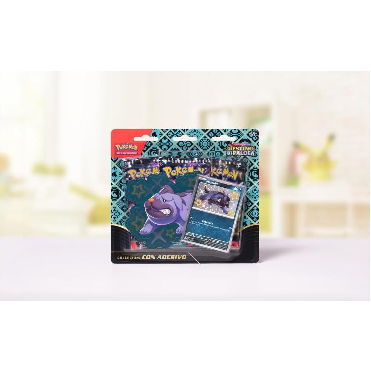 Pokemon Paldea's Destiny Scarlet & Violet Sticker Collection (Maschiff)