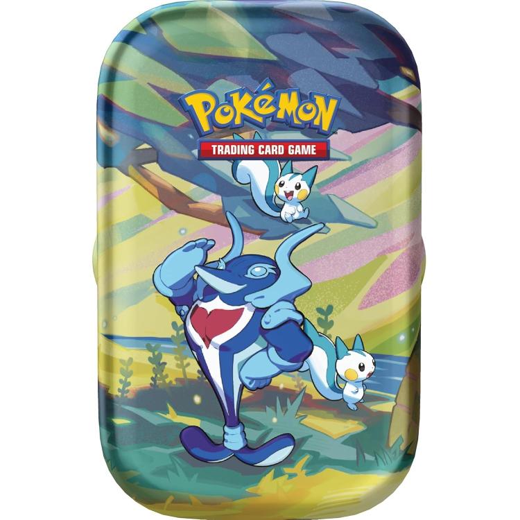 Pokemon Mini Tin: Scarlet & Violet Paldea Evolved TCG Collection (Palafin-Pachirisu) Ita