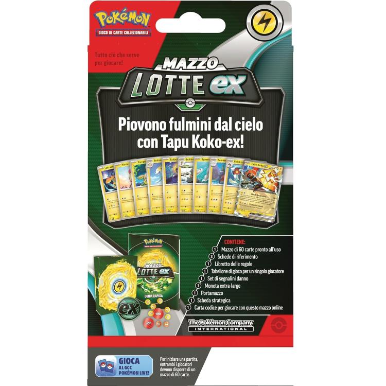 Pokémon - Battle Deck (Tapu Koko-GX) GCC 60-Card Collectible Card Game Deck - It