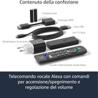 Amazon Fire Tv Stick Full Hd (Wi-Fi 5) Telecomando Vocale Alexa Android Dolby Vision